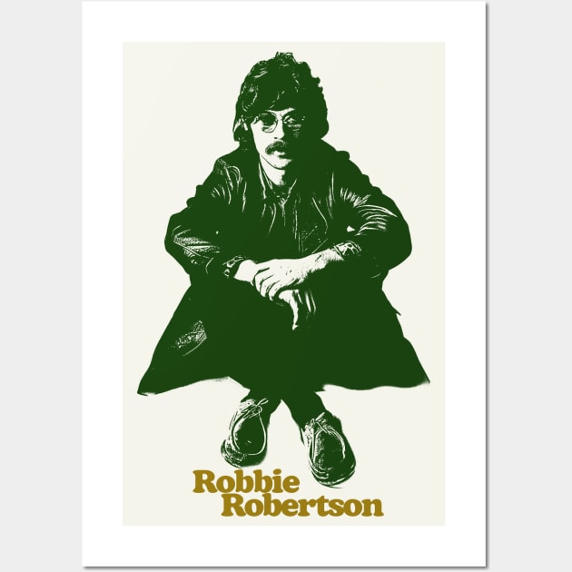 Robbie Robertson /\/ Original Retro Design Wall Art by DankFutura